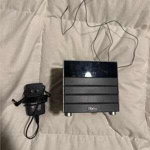 iHome Gray and Black Speaker System
